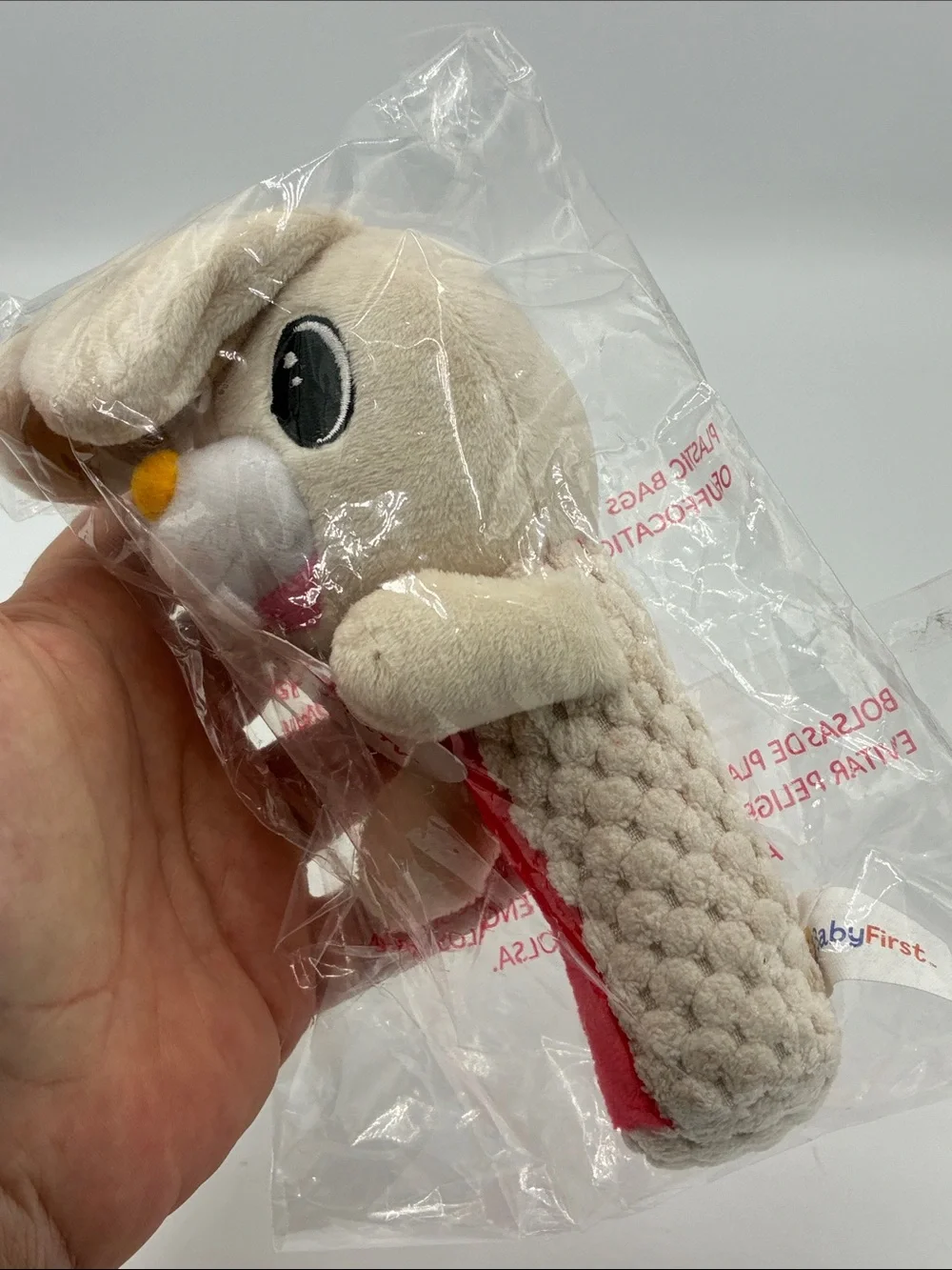 BabyFirstTV Harry the Bunny Plush Rattle